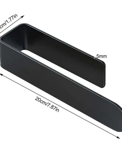 Modern Self-Adhesive Acrylic U-Shaped Towel Rack for Stylish Bathroom and Kitchen Storage