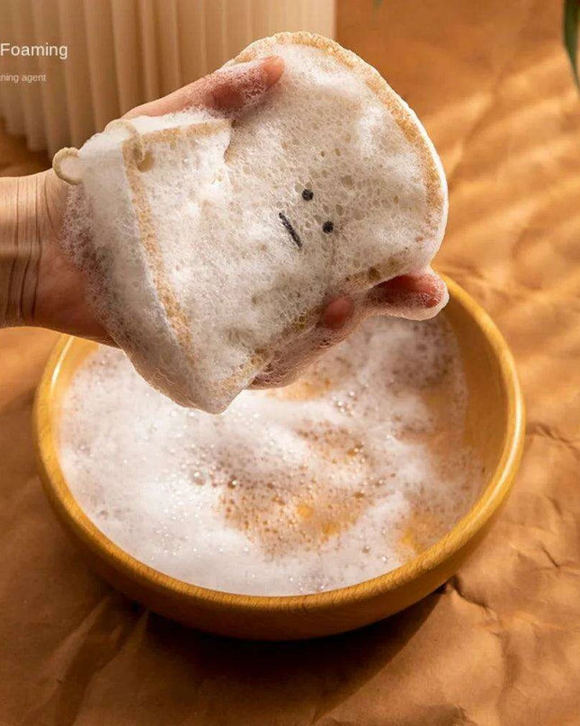 Eco-Conscious Wood Pulp Cleaning Sponge: Your Go-To Kitchen Scrubber