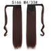 Elegant Length: 22-Inch Synthetic Hair Extensions for Instant Glamour