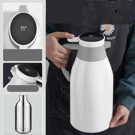 2L Elegant Touchscreen Thermal Beverage Dispenser - Premium Hot Drink Server