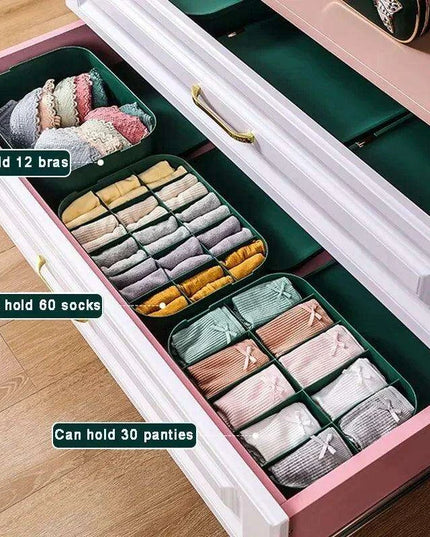 Versatile Closet Storage Organizer with Multi-Compartment Design