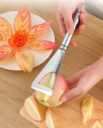 Creative Fruit Carving Knife Set with Artistic Apple Design - Elevate Your Presentation