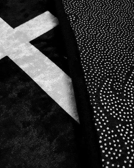 Monochrome Geometric Area Rug