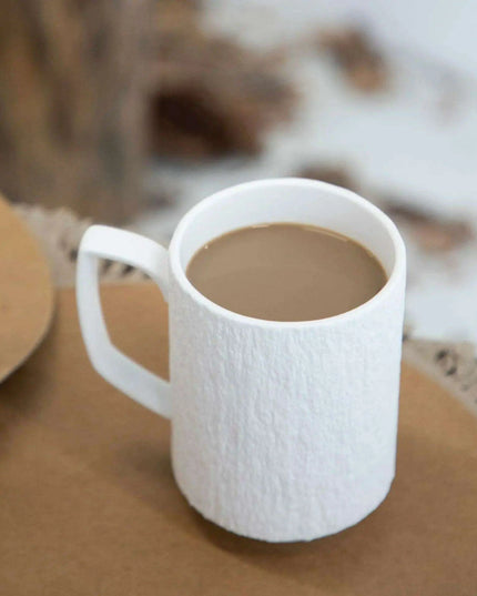 Elegant Japanese-Inspired Stone Grain Ceramic Coffee Mug for Home and Office Use