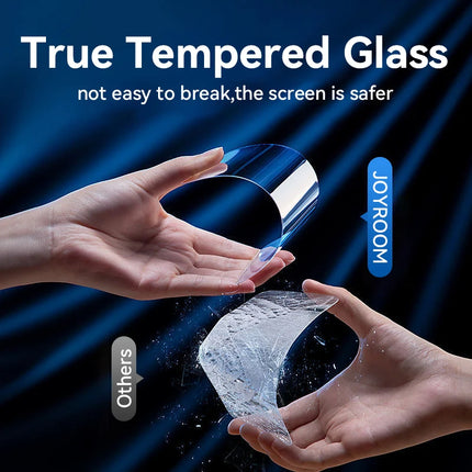 Joyroom HD Tempered Glass Screen Protector for iPhone 11-16, Full Cove