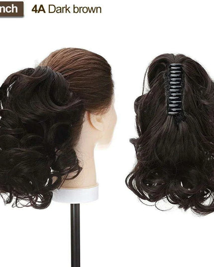 Effortless Glamour Long Wavy Clip-In Ponytail Extension for Instant Transformation