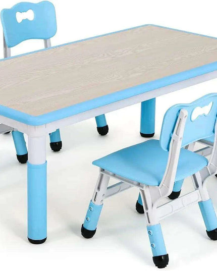 Ergonomic and Adjustable Kids Table and Chair Set for Safe Playtime