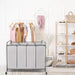 4-Section Portable Laundry Organizer with Waterproof Bags for Effortless Sorting