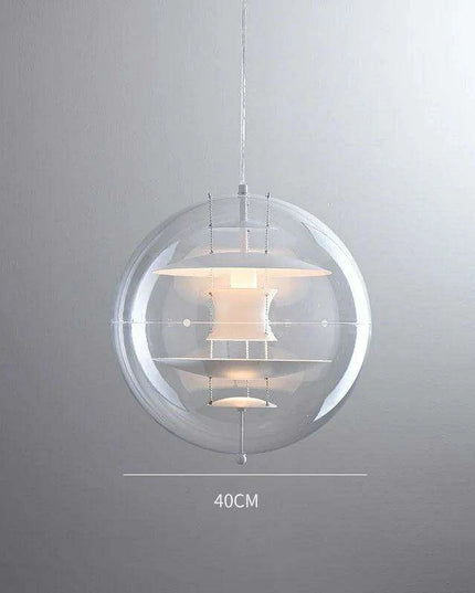 Danish Chic LED Glass Stone Pendant Lights - Modern Illumination Solutions