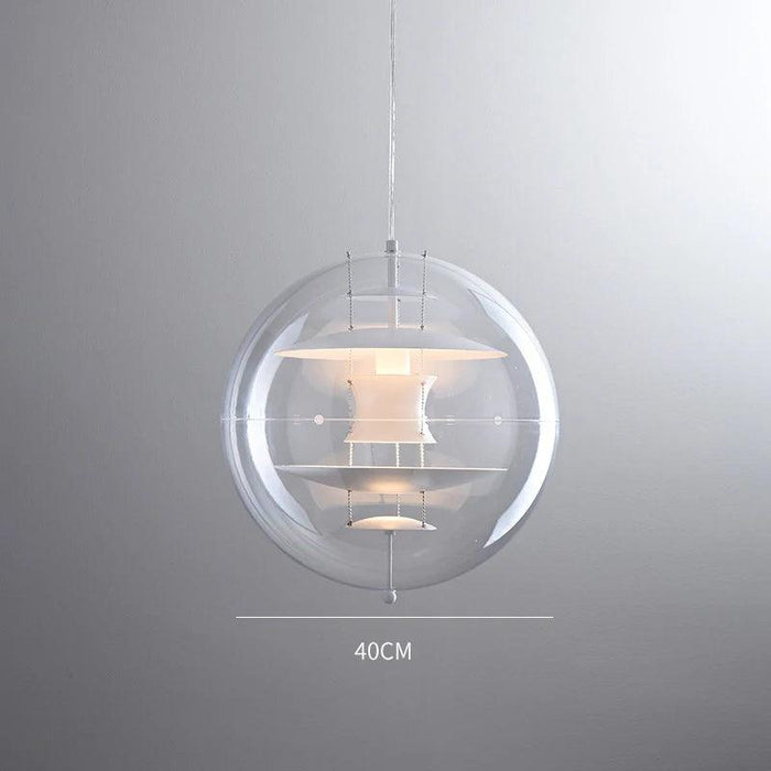 Nordic LED Glass Stone Pendant Lights - Elegant Illumination