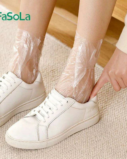 Premium Clear Foot Covers for Paraffin Wax Therapy - Japanese Craftsmanship