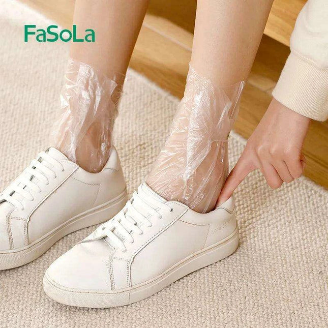 Premium Clear Foot Covers for Paraffin Wax Therapy - Japanese Craftsmanship