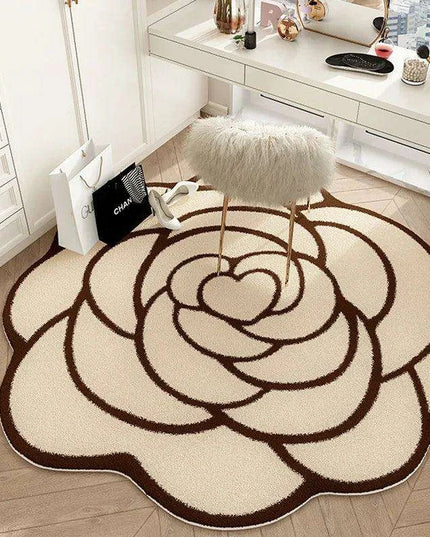 Floral Elegance Plush Carpet - A Cozy and Stylish Home Must-Have