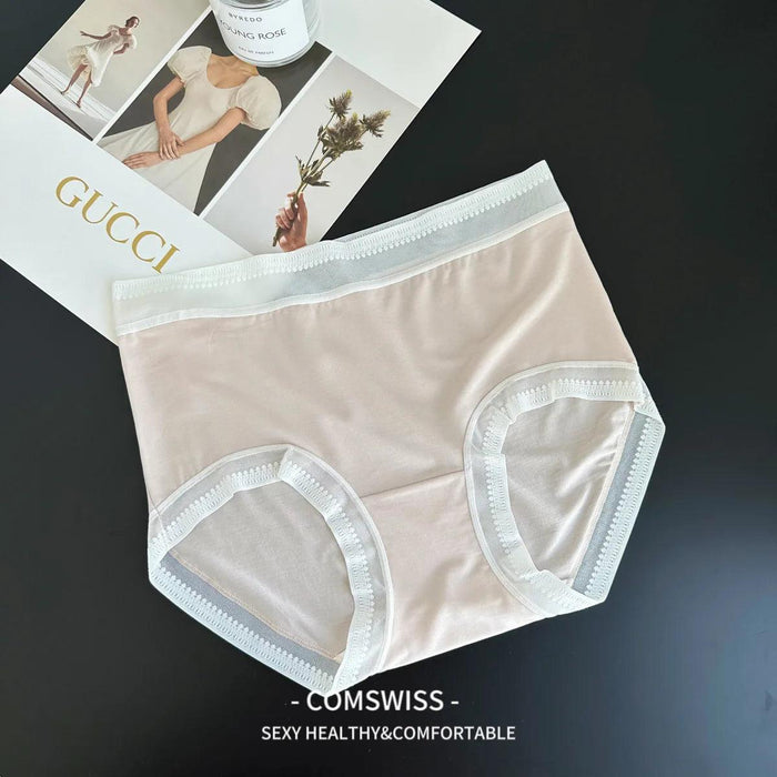 Modal Comfort Women's Underwear - Luxurious Mid-Rise Panties for Everyday Elegance