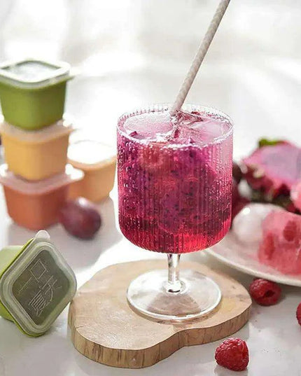 6-Pack Versatile Silicone Ice Cube Trays for Stylish Drink Chilling