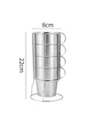 A Round handle 4PCS / 300ml