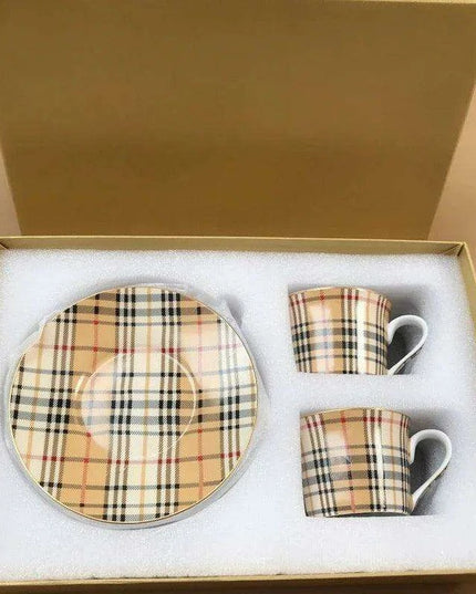 Luxury Bone China Coffee Cup Set - Sophisticated Sips for Every Occasion