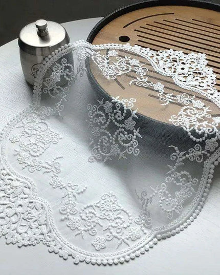 Elegant European-Style Dining Mat Set with Built-In Cup Holder for Special Celebrations