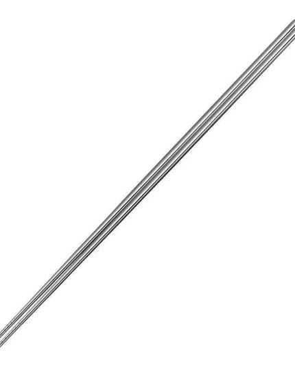 Sustainable Stainless Steel Chopsticks with Extended Length and Anti-Slip Grip