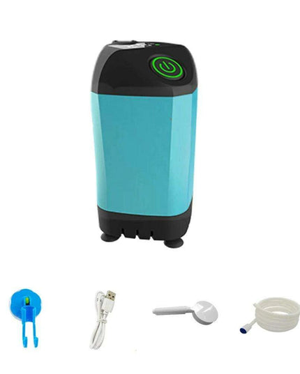 Compact All-Season Digital Temperature-Controlled Camping Shower for Adventurers