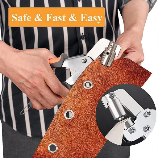 Versatile Eyelet Fastening Kit - Ergonomically Designed for Multiple Uses