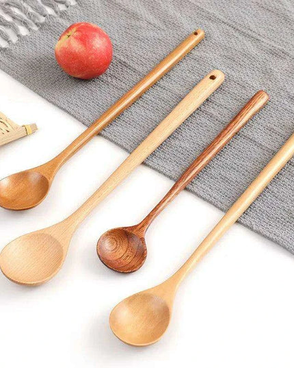 Chic Wooden Cooking and Serving Spoons Collection - Must-Have Kitchen Essentials