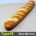 Elegant Artificial French Baguette Home Decor for Kitchen and Display
