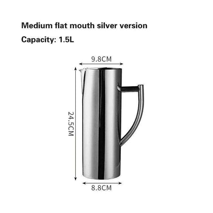 Luxurious Gold-Plated Stainless Steel Beverage Mixing Kettle