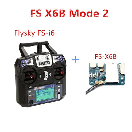 FLYSKY FS-i6 2.4G 6CH Radio Transmitter with IA6B Receiver for Drones