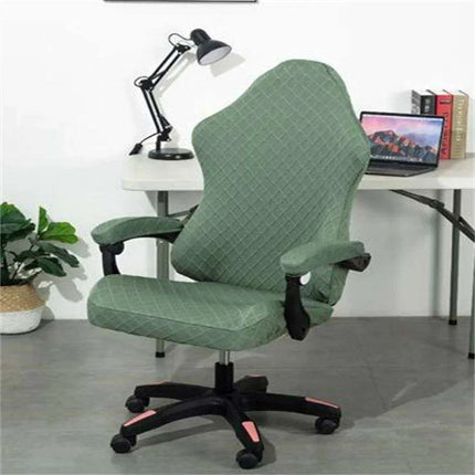 High Back Elastic Chair Cover for Office and Living Room