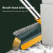 Versatile 3-in-1 V-Shaped Floor Scrub Brush with Adjustable Telescopic Handle for Superior Cleaning Performance