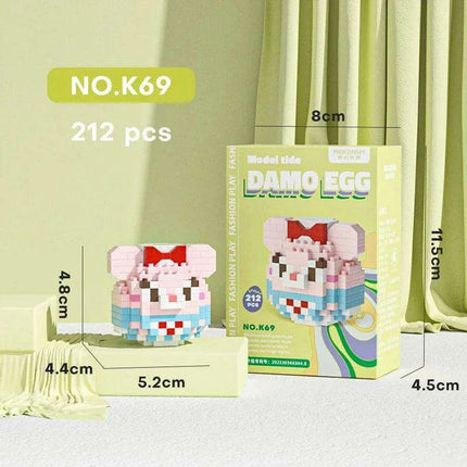 Sanrio Character Building Block Set - Whimsical Decor and Creative Play for Girls
