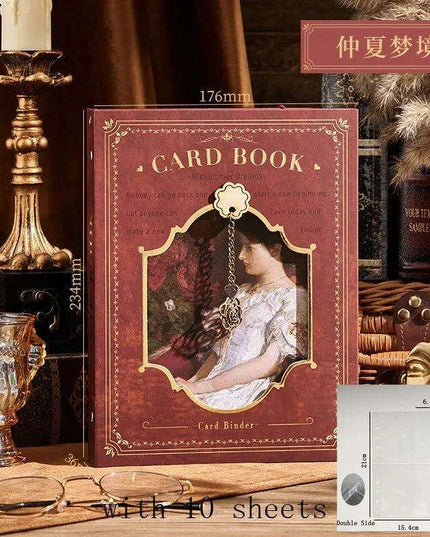 Retro 3D Kpop Memory Vault | A5 Elegant Card Holder Album