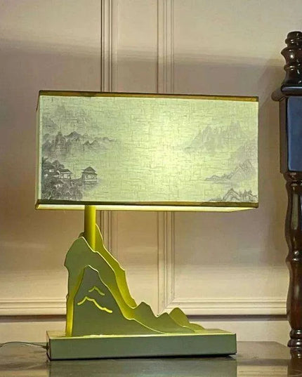 Serene Illumination: Stylish Zen-Inspired Table Lamp for Home Serenity