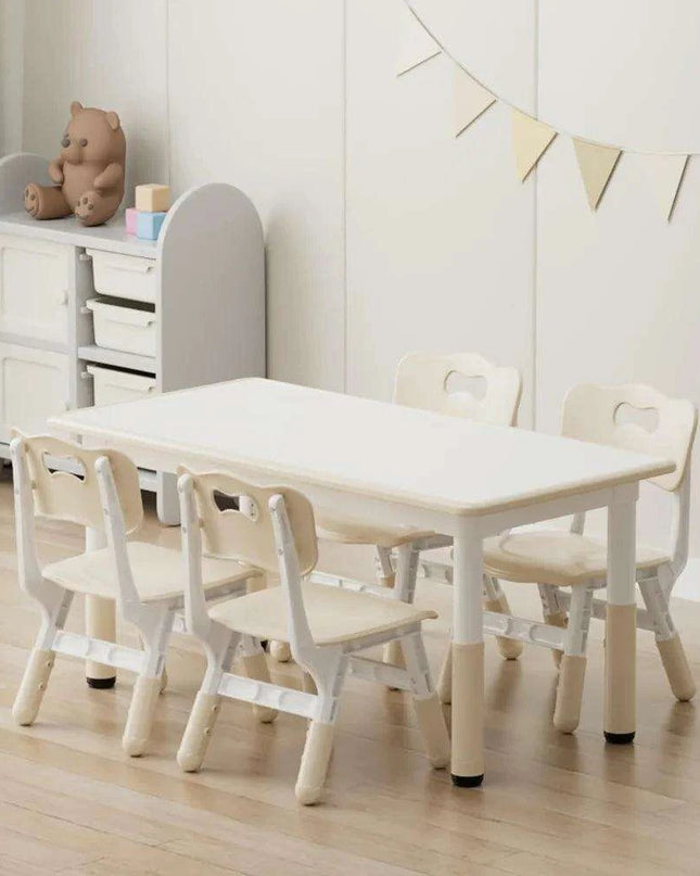 Children's Study Desk and Chair Set - Premium Learning Furniture for Kids