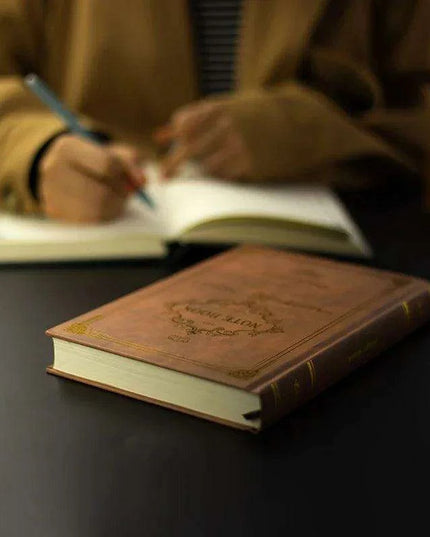 Vintage European A5 Creative Journal for Inspired Minds