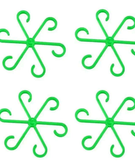 12 Pack Eco-Friendly Plant Support Frames - Stylish Trellis for Enhanced Plant Growth