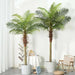 Lifelike Giant Faux Coconut Palm Tree - Ideal Tropical Decoration for Any Space