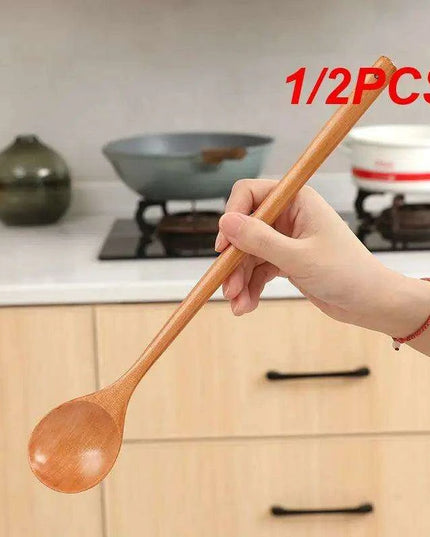 Chic Wooden Cooking and Serving Spoons Collection - Must-Have Kitchen Essentials