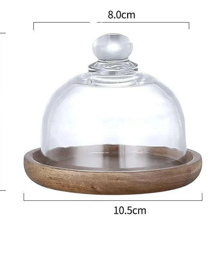 Stylish Eco-Friendly Glass Storage Jars with Acacia Wood Lids for Chic Kitchen Organization