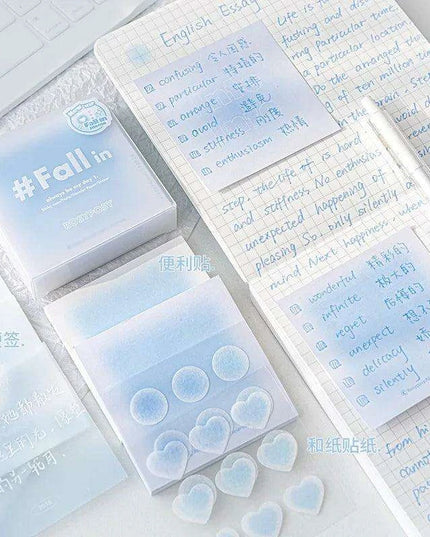 Creative Canvas: INS Gradient Smudge Memo Pad for Artistic Expression