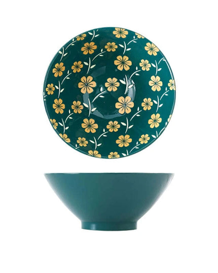 Chic Japanese Ceramic Ramen and Soup Bowl Collection - Essential for Elegant Dining Experiences