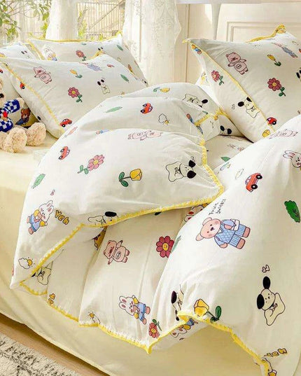 Pastoral Floral Charm Girl's Bedding Collection
