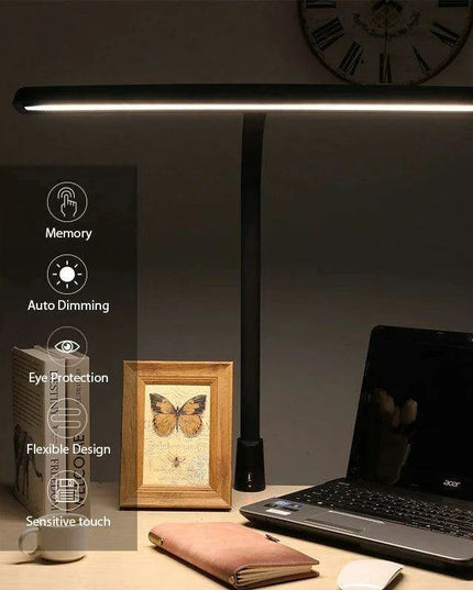 Smart Adjustable LED Desk Lamp: Elevate Your Workspace with Auto Dimming Features