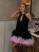Glistening Sequin Mini Dress - Ideal for Chic Evening Events