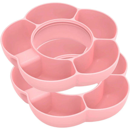 Versatile 5-Compartment Silicone Snack Bowl Set for 40oz Insulated Tumblers