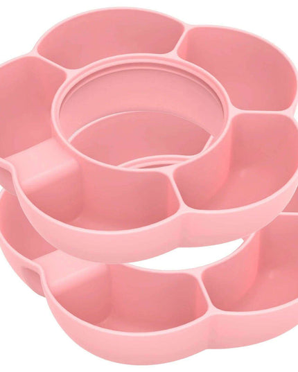 Versatile 5-Compartment Silicone Snack Bowl Set for 40oz Insulated Tumblers