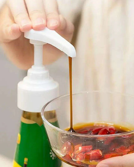 Ultimate Precision Sauce Pump Set – Ideal Dispenser for Syrups, Ketchup, and Oils in Your Kitchen