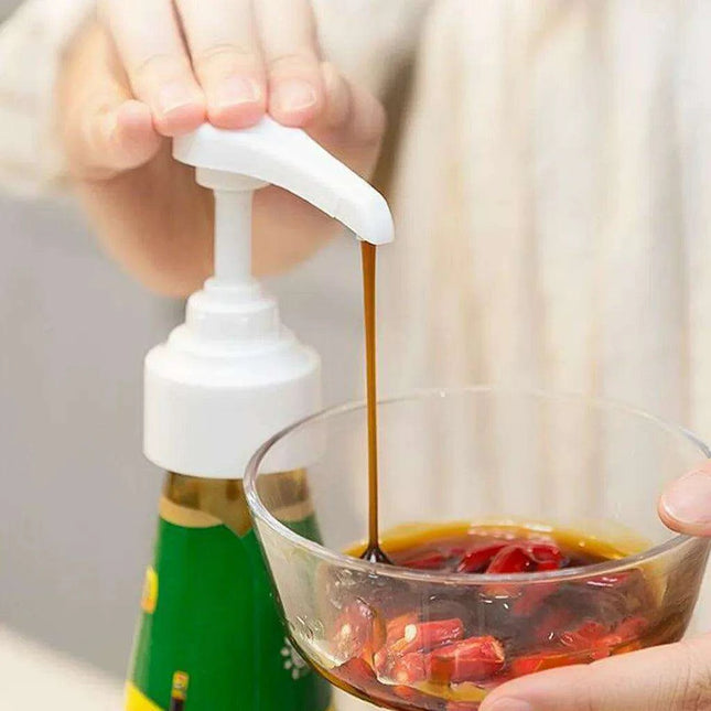 Ultimate Precision Sauce Pump Set – Ideal Dispenser for Syrups, Ketchup, and Oils in Your Kitchen
