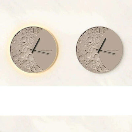 Celestial Glow Wall Clock - A Stunning Decorative Timepiece for Your Home and Dining Areas